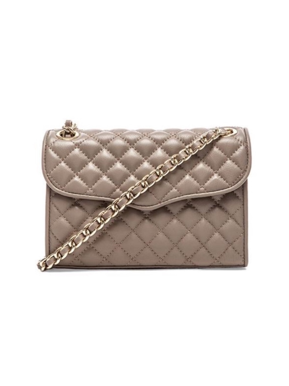 Rebecca Minkoff Mini Quilted Affair Bag - Taupe Mushroom